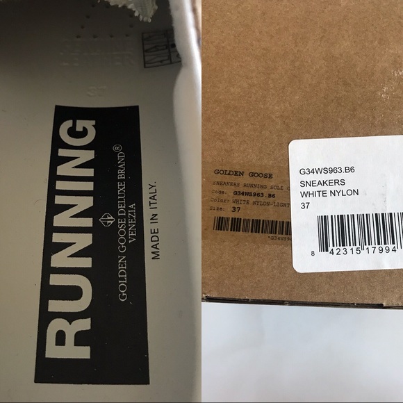 NEW Golden Goose Running Sole Sneakers - Picture 7 of 7